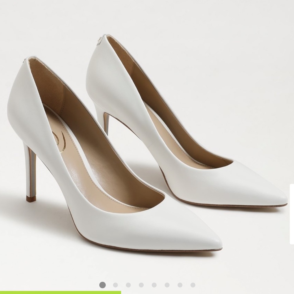 White sam edelman hazel pumps worn twice! Great condition!!!